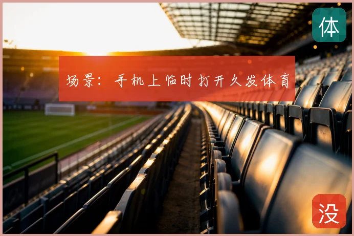 场景：手机上临时打开久发体育